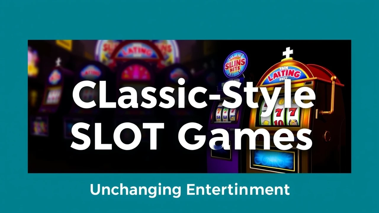 The Allure of Classic Vegas-Style Slot Games: Unchanging Entertainment